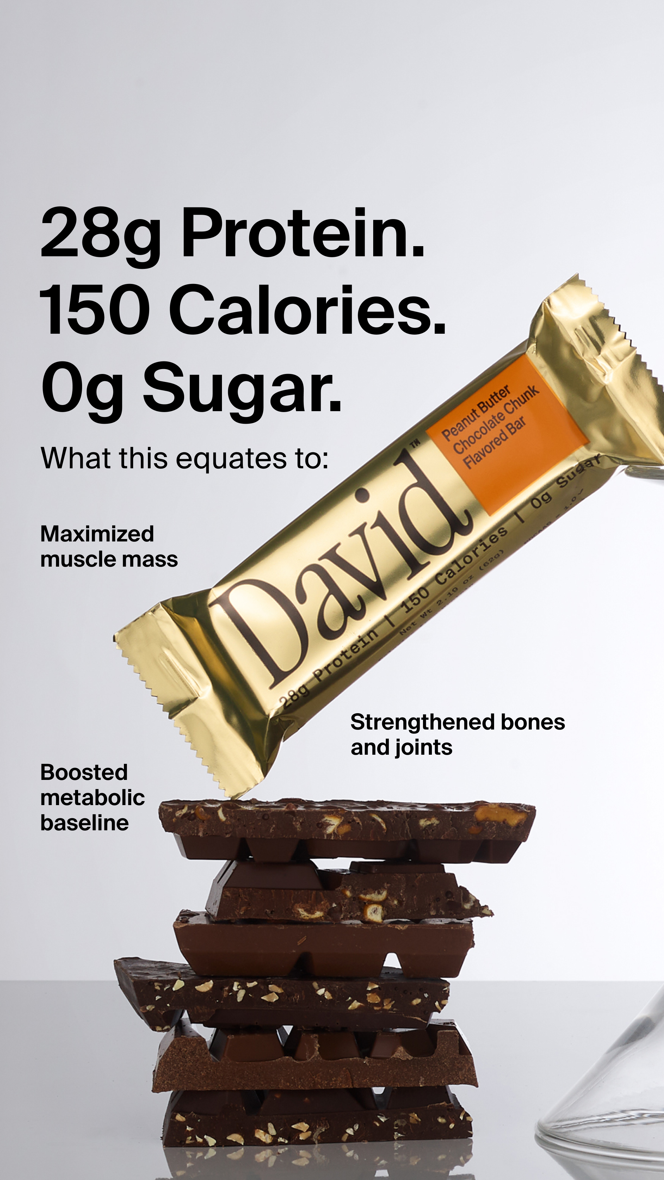 David Protein Facebook ad