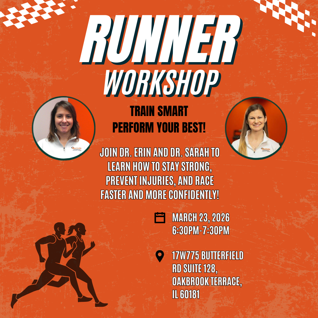 RecoverRx Physical Therapy Facebook ad: Unlock Your Running Potential (Free Workshop)
