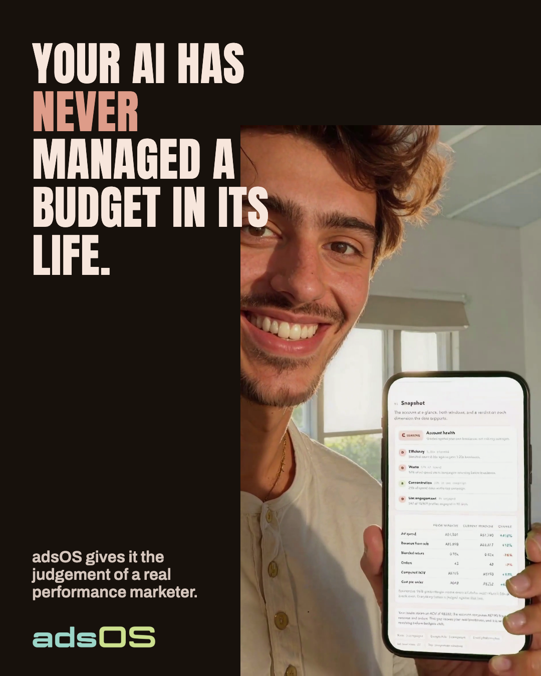 adsOS Facebook ad