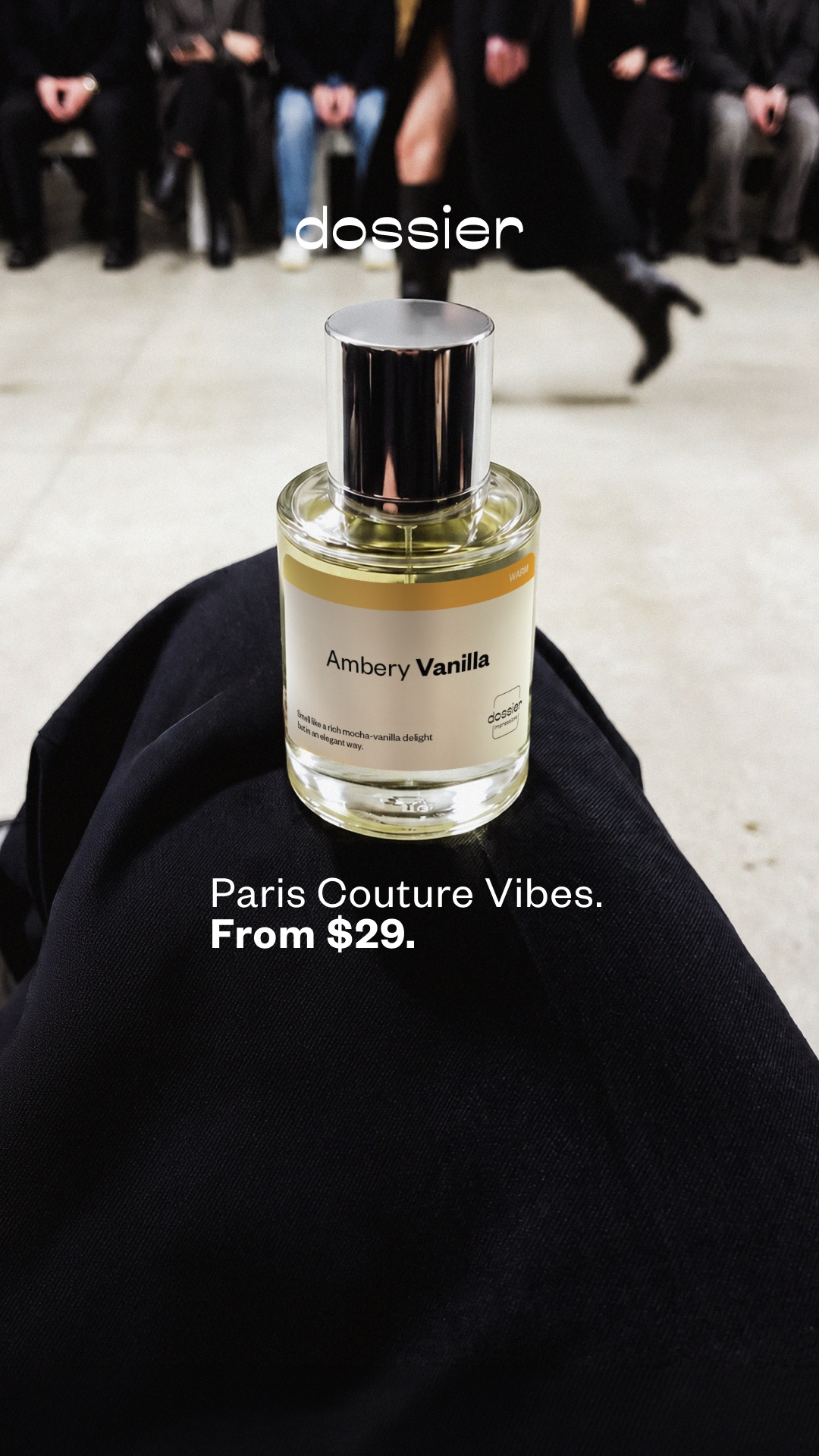 Dossier Facebook ad: Find Your Signature Scent
