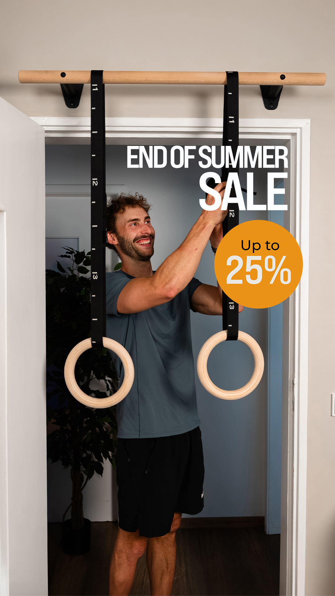Pullup & Dip Facebook ad: Pull-ups for a healthy and strong back