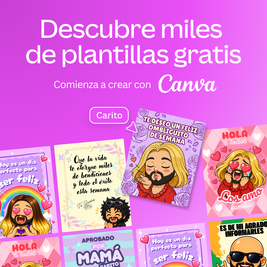 Canva Mexico Facebook ad