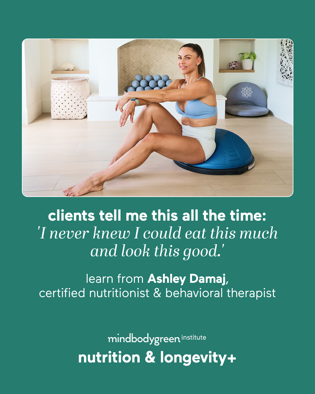 mindbodygreen Institute Facebook ad