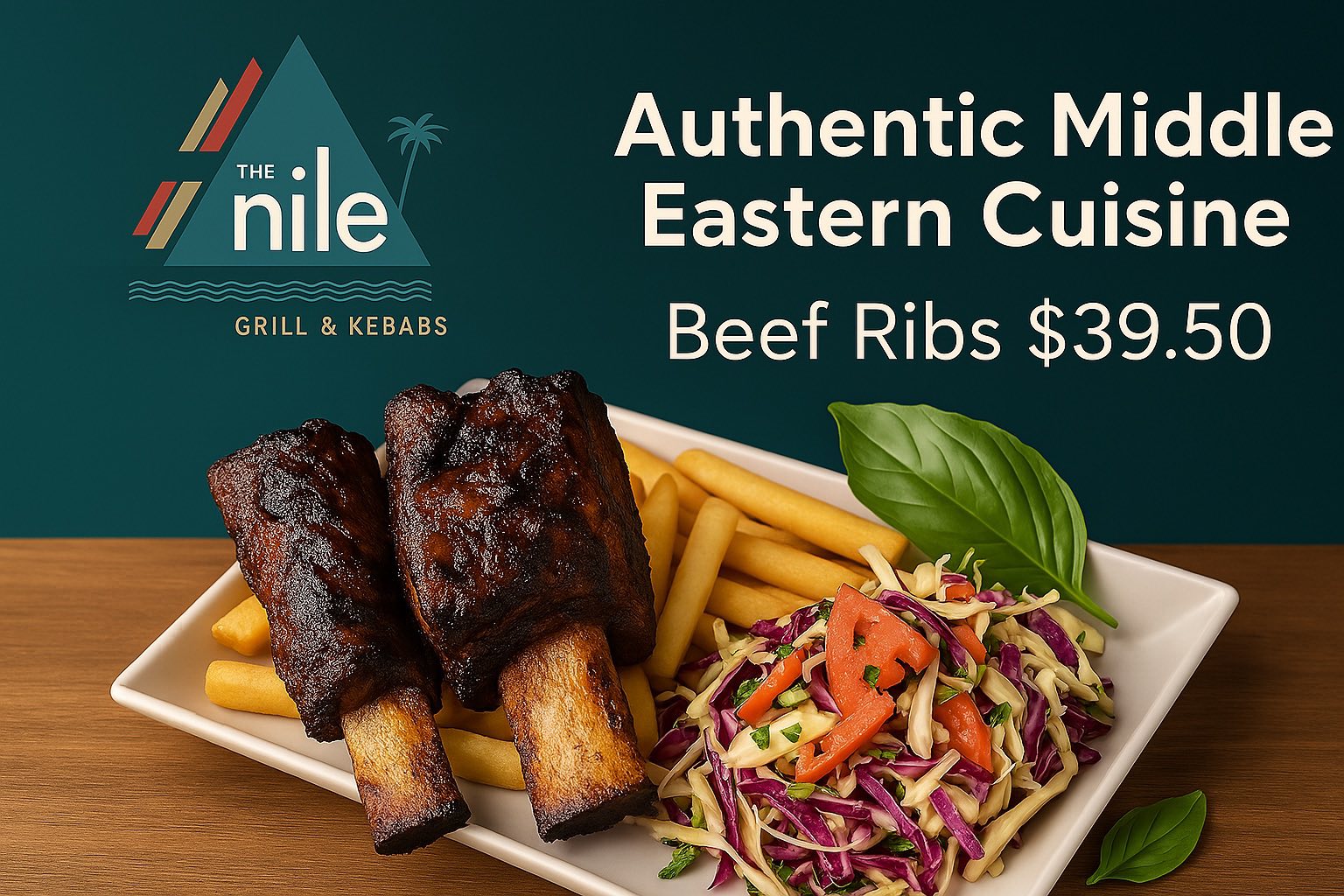 The Nile Grill & Kebabs Facebook ad: The Nile