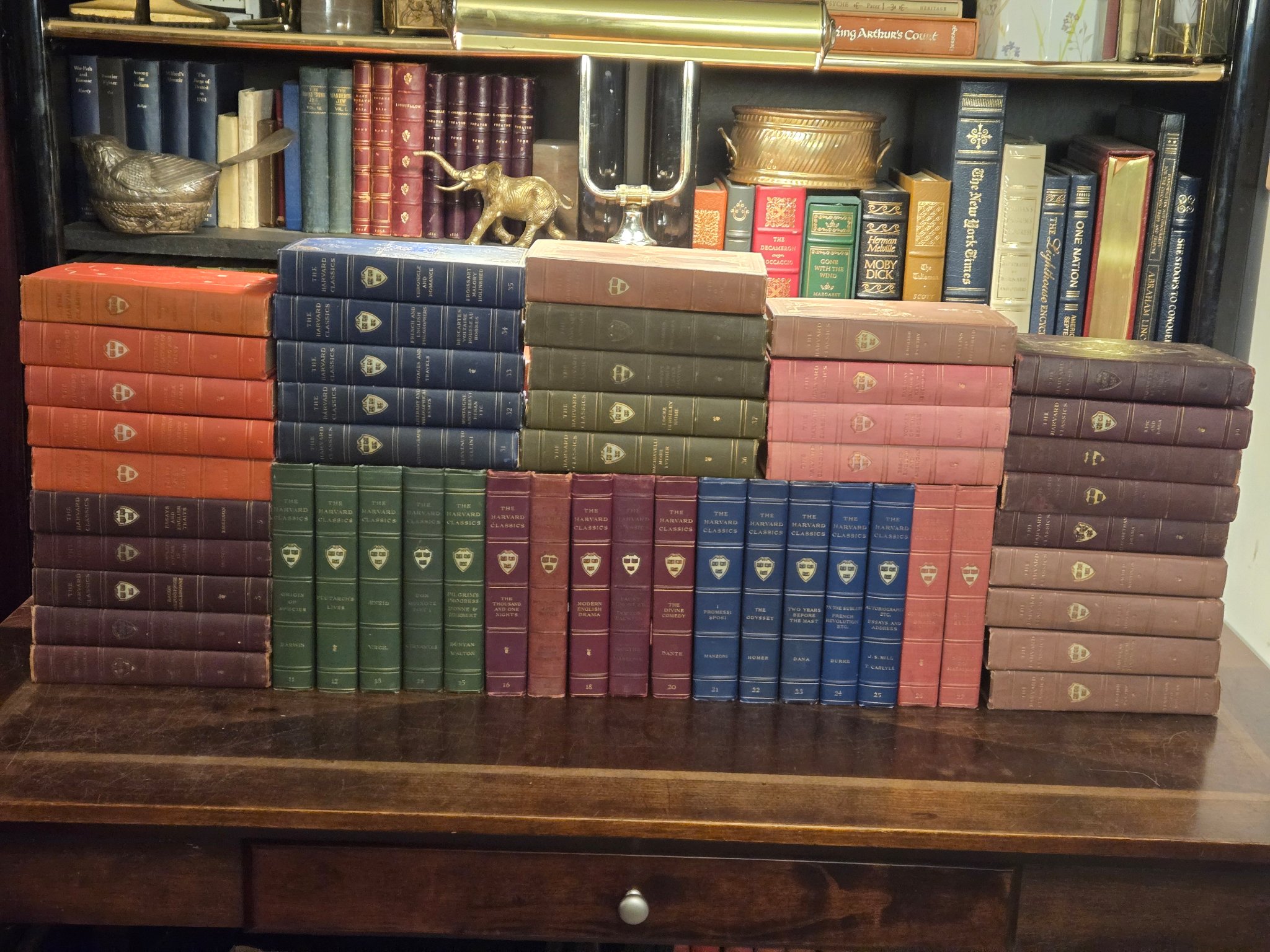 David McCreary Facebook ad: Harvard Classics Renaissance Edition Full 50 Volume Set…