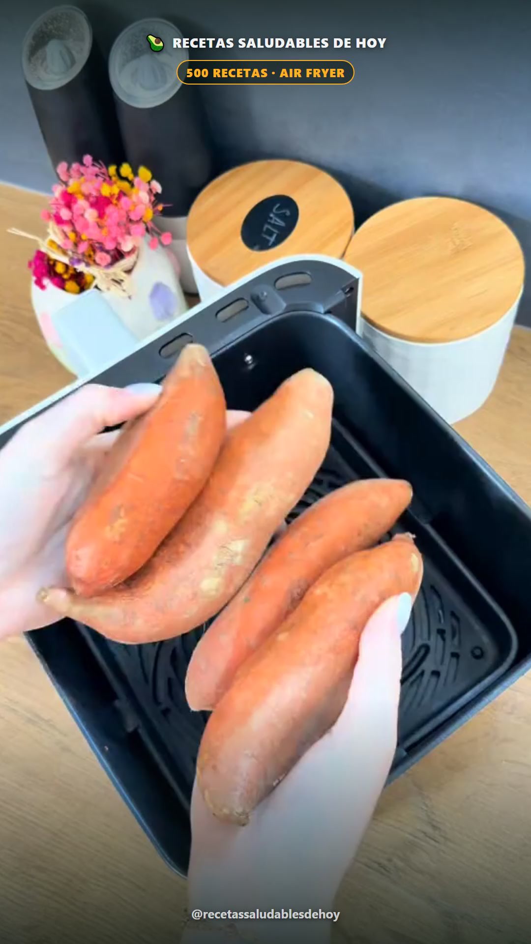 Recetas Saludables de Hoy Facebook ad: Tu Air Fryer puede hacer MUCHO más que patatas y pollo