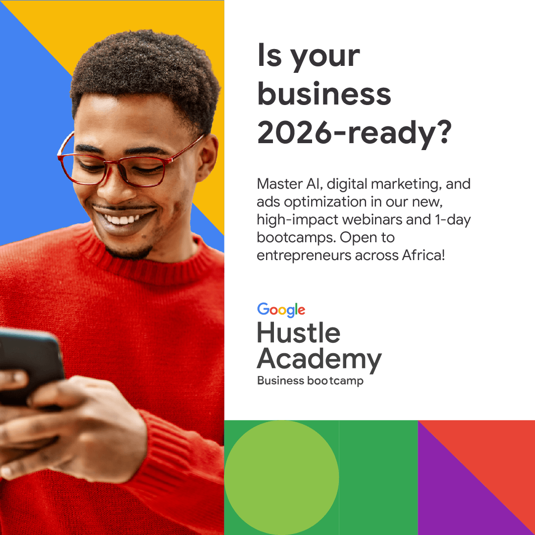 Grow with Google Africa Facebook ad