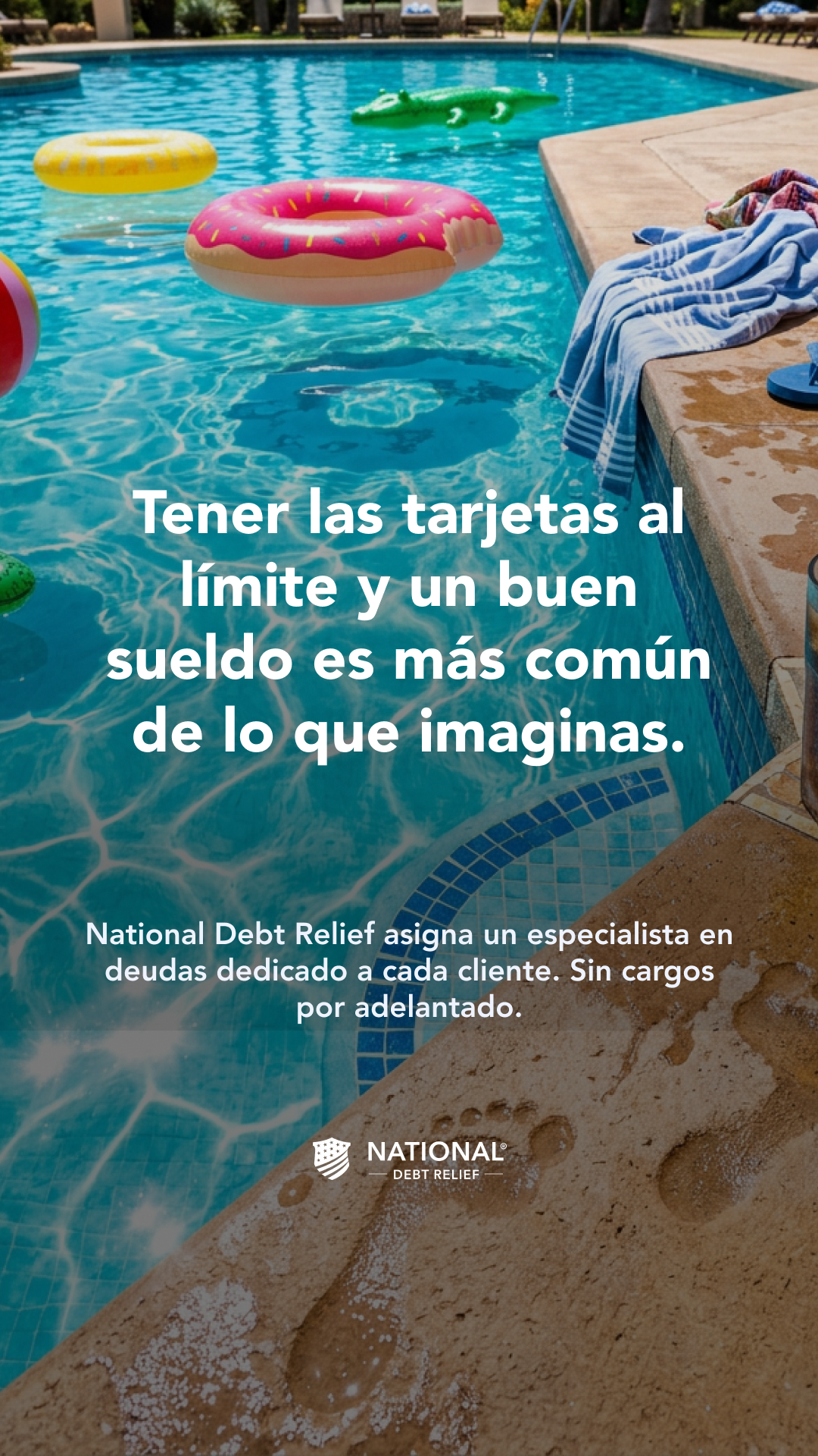 National Debt Relief Facebook ad