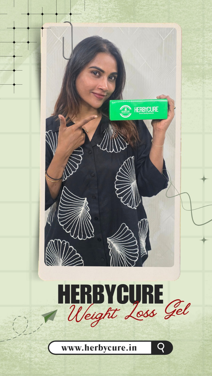 Herby Cure Wellness Facebook ad: Lose Weight and Gain Health