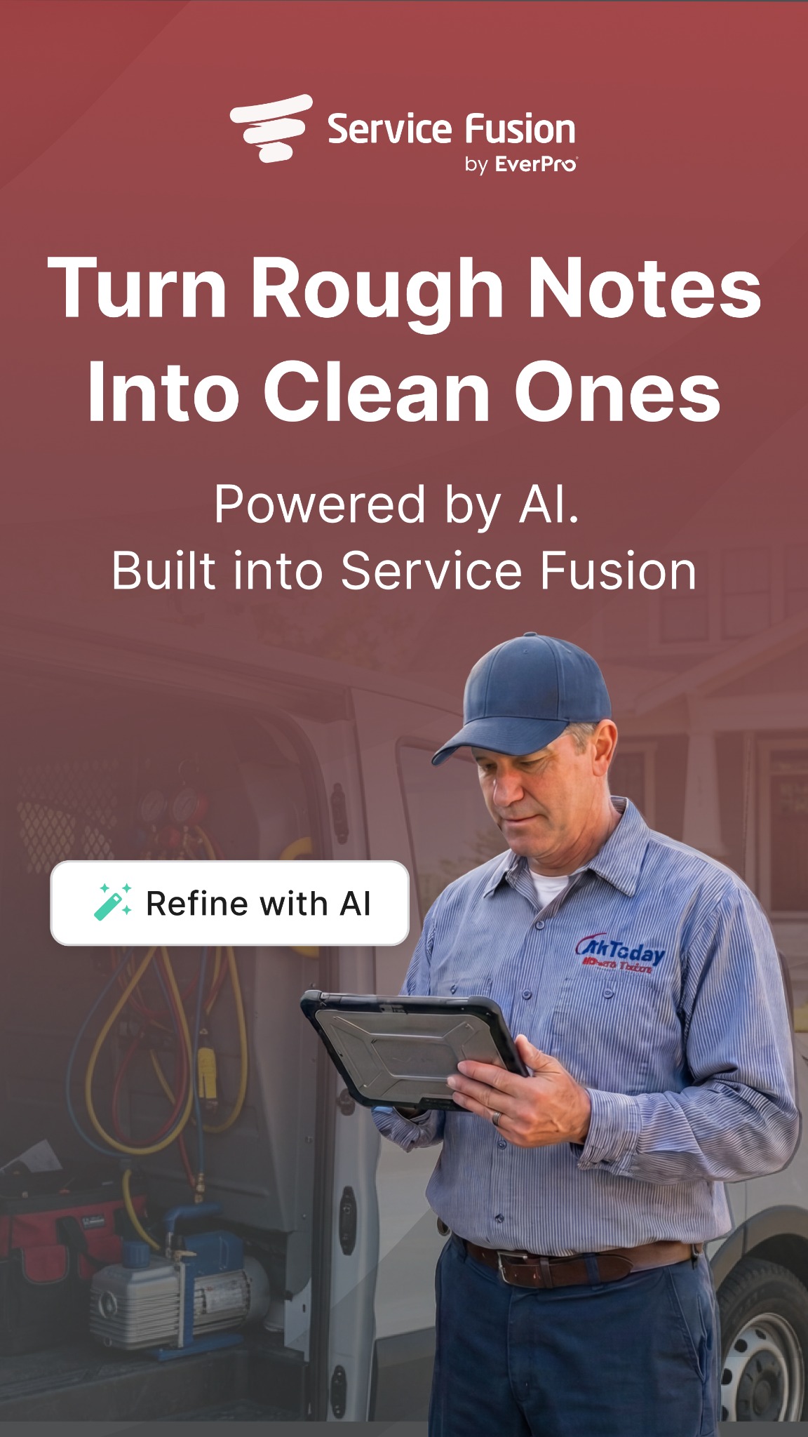 Service Fusion Facebook ad