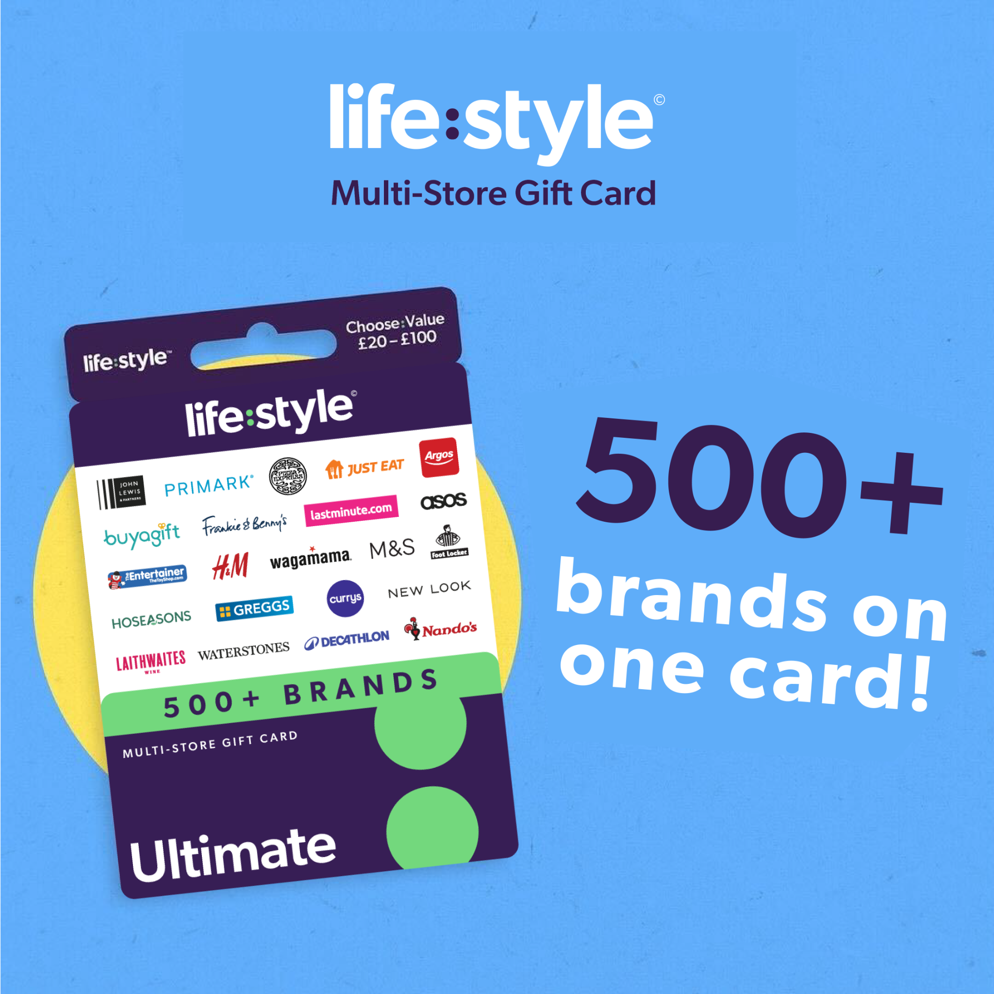 Lifestyle Gift Cards Facebook ad