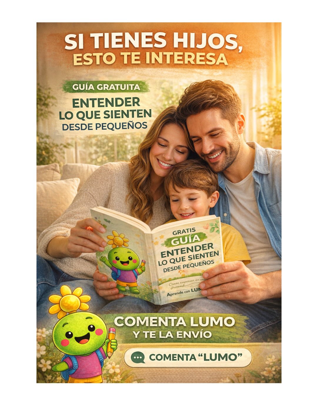aprendeconlumo Facebook ad: Escribe LUMO en los comentarios y te enviaré…