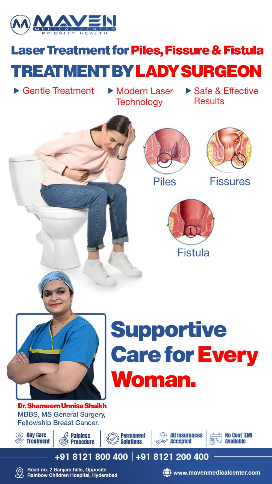 Maven Medical Center Facebook ad