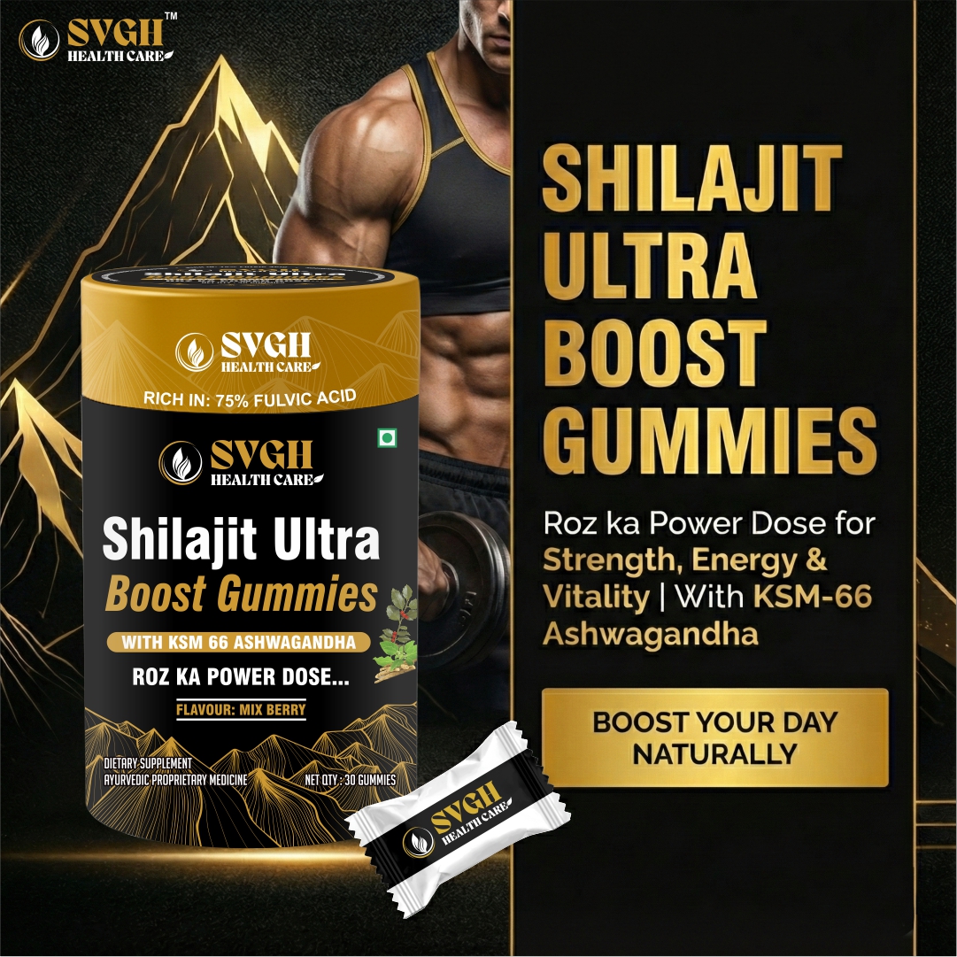 SVGH Health CARE Facebook ad: Roz ki thakaan, low energy aur busy lifestyle?