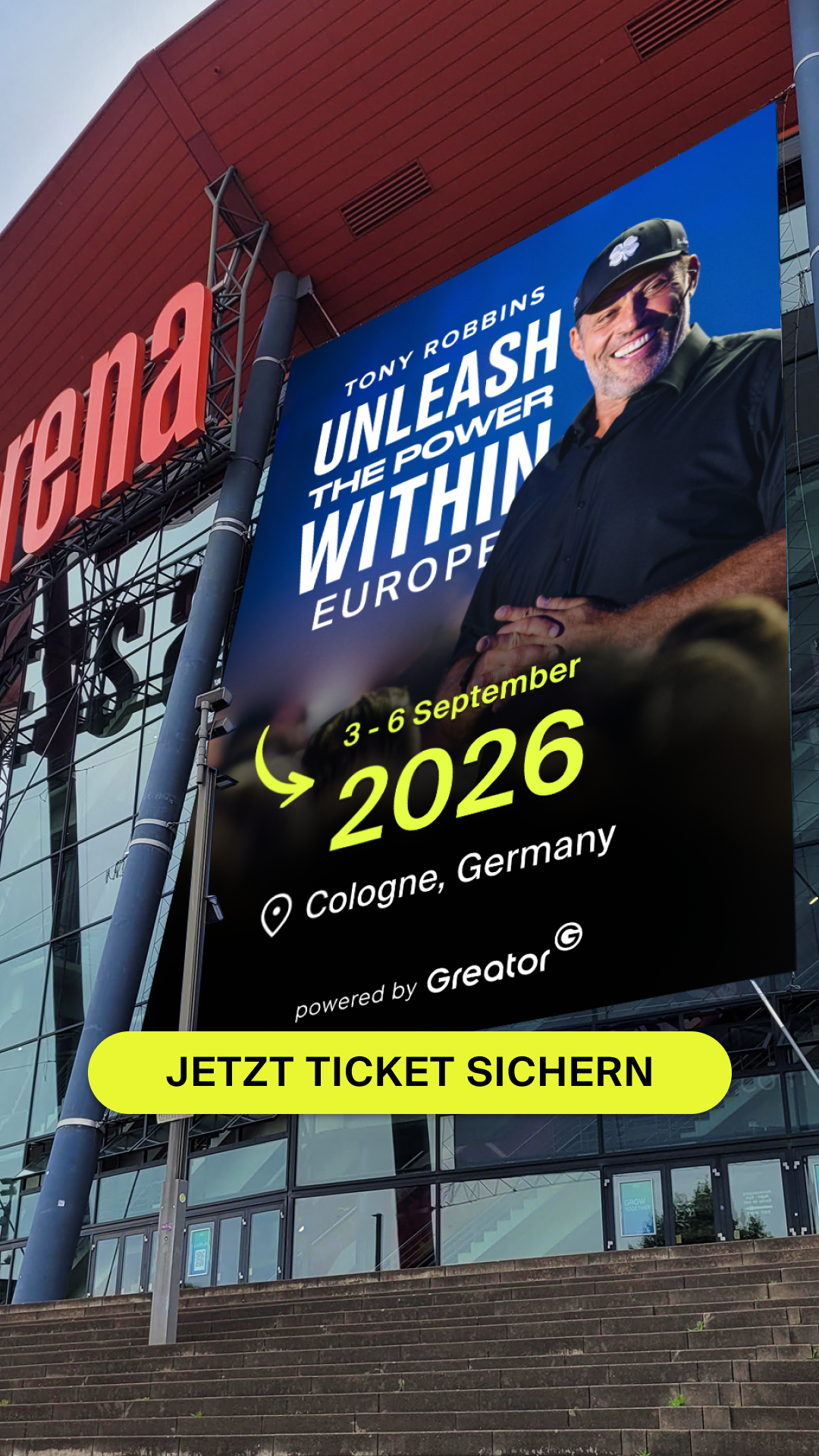 Greator Facebook ad