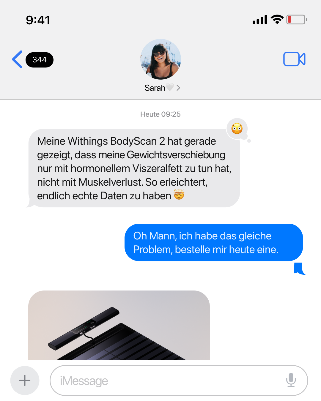 Withings Facebook ad from Aug 25, 2026