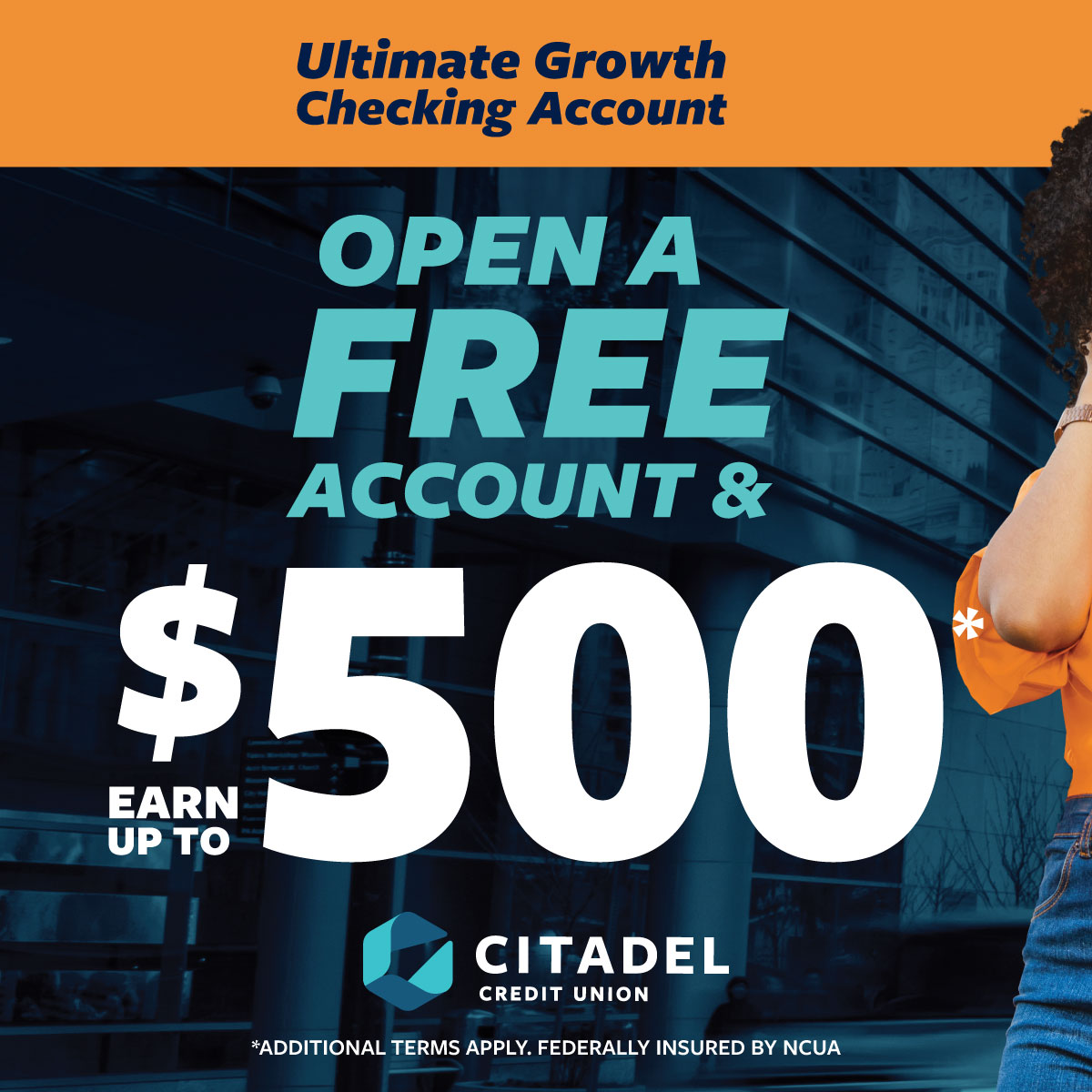 Citadel Credit Union Facebook ad