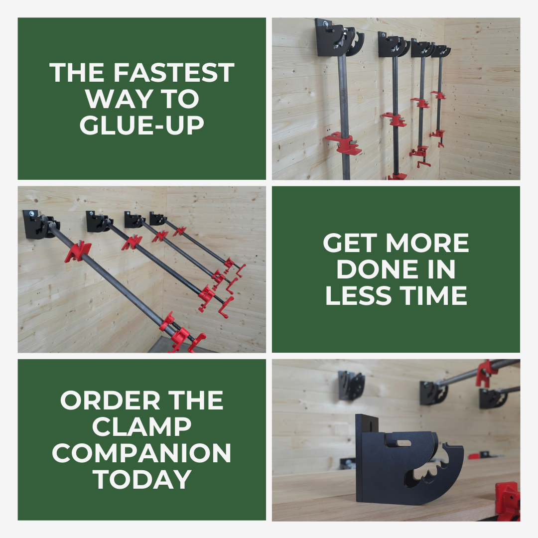 Timber River Tool Company Facebook ad: Built for Woodworkers With Full-Time Jobs