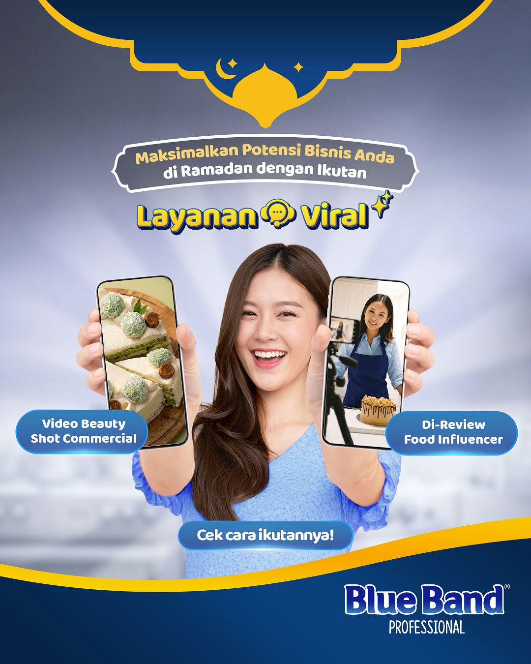 Blue Band Kitchen Master Indonesia Facebook ad: Ramadan ini, saatnya bisnis Anda naik kelas &…