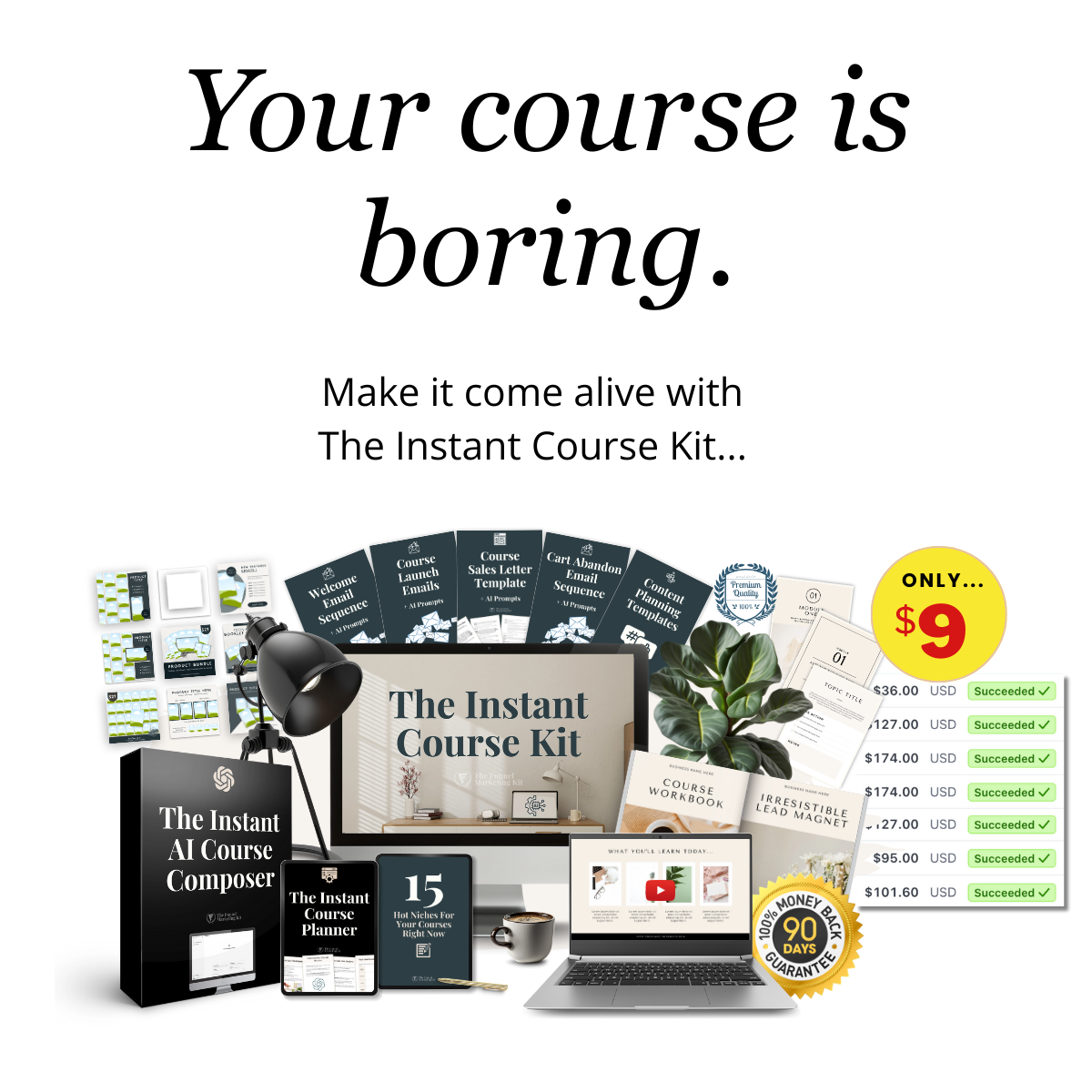 The Funnel Marketing Kit Facebook ad