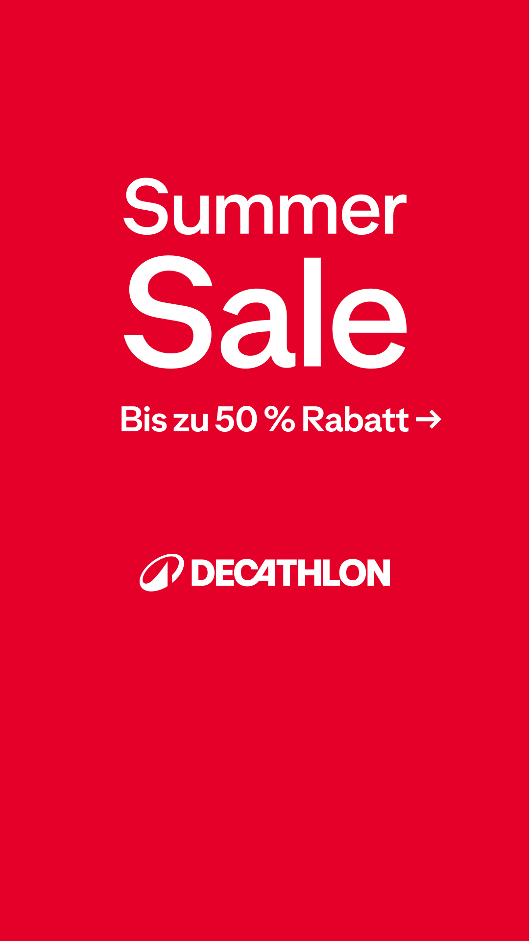 Decathlon Deutschland Facebook ad