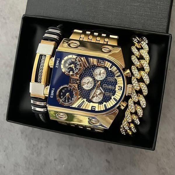 Hu yre.shop Facebook ad: New set of multi-time zone large dial luminous men's watch…