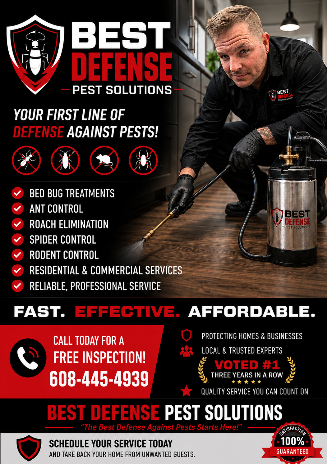 Best Defense Pest Solutions. Facebook ad from Jun 20, 2026