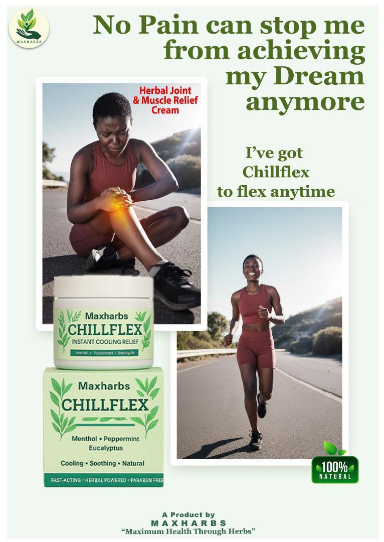 Chillfflex Facebook ad: PAY ON DELIVERY | FREE DELIVERY
