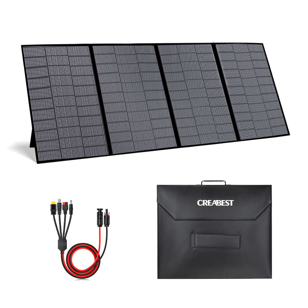 Creabest Officiel - FR Facebook ad: Panneau Solaire Pliable 400W