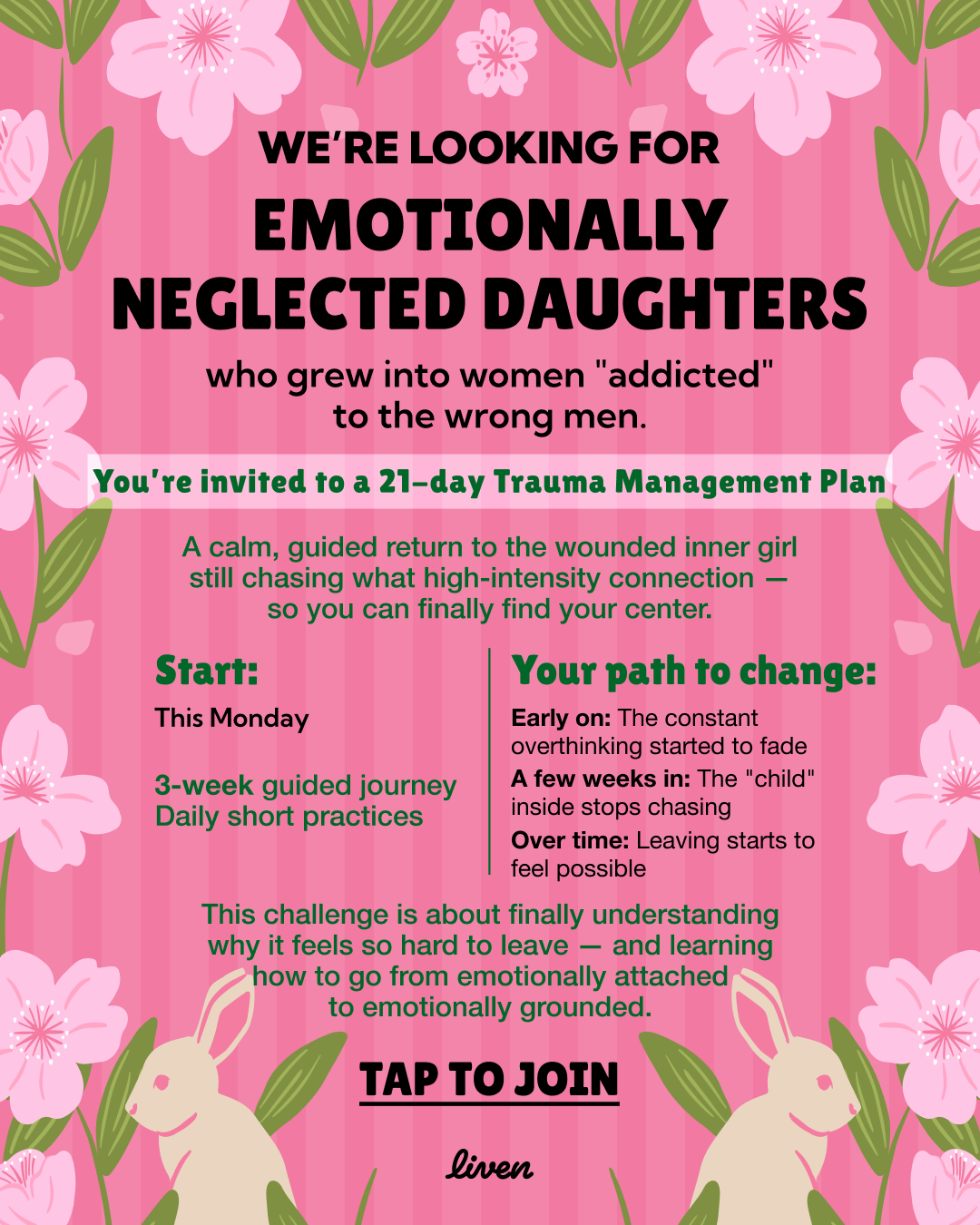 Grace Knight Facebook ad: Childhood Trauma Test