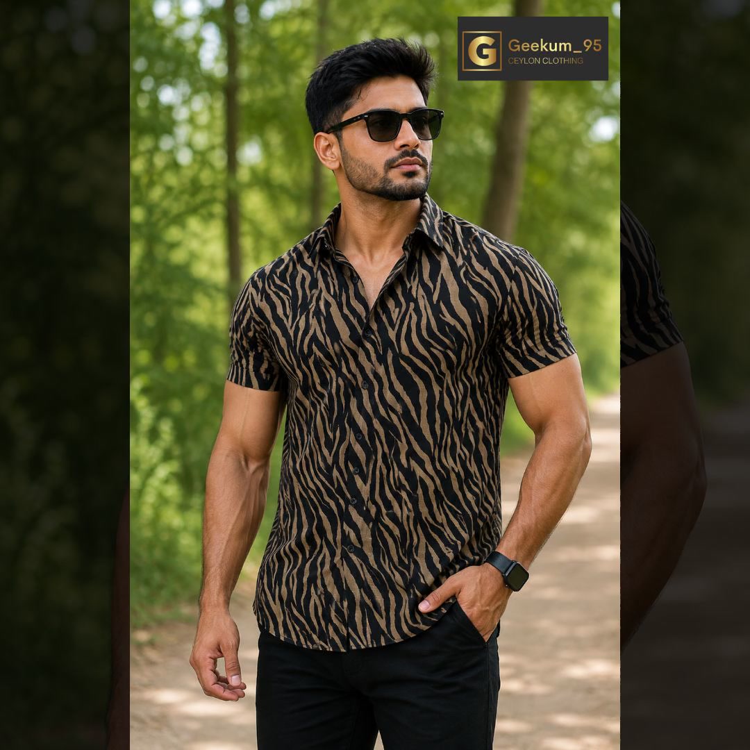 Geekum clothing Facebook ad: Premium Cotton Shirt, Comfort Meets Style