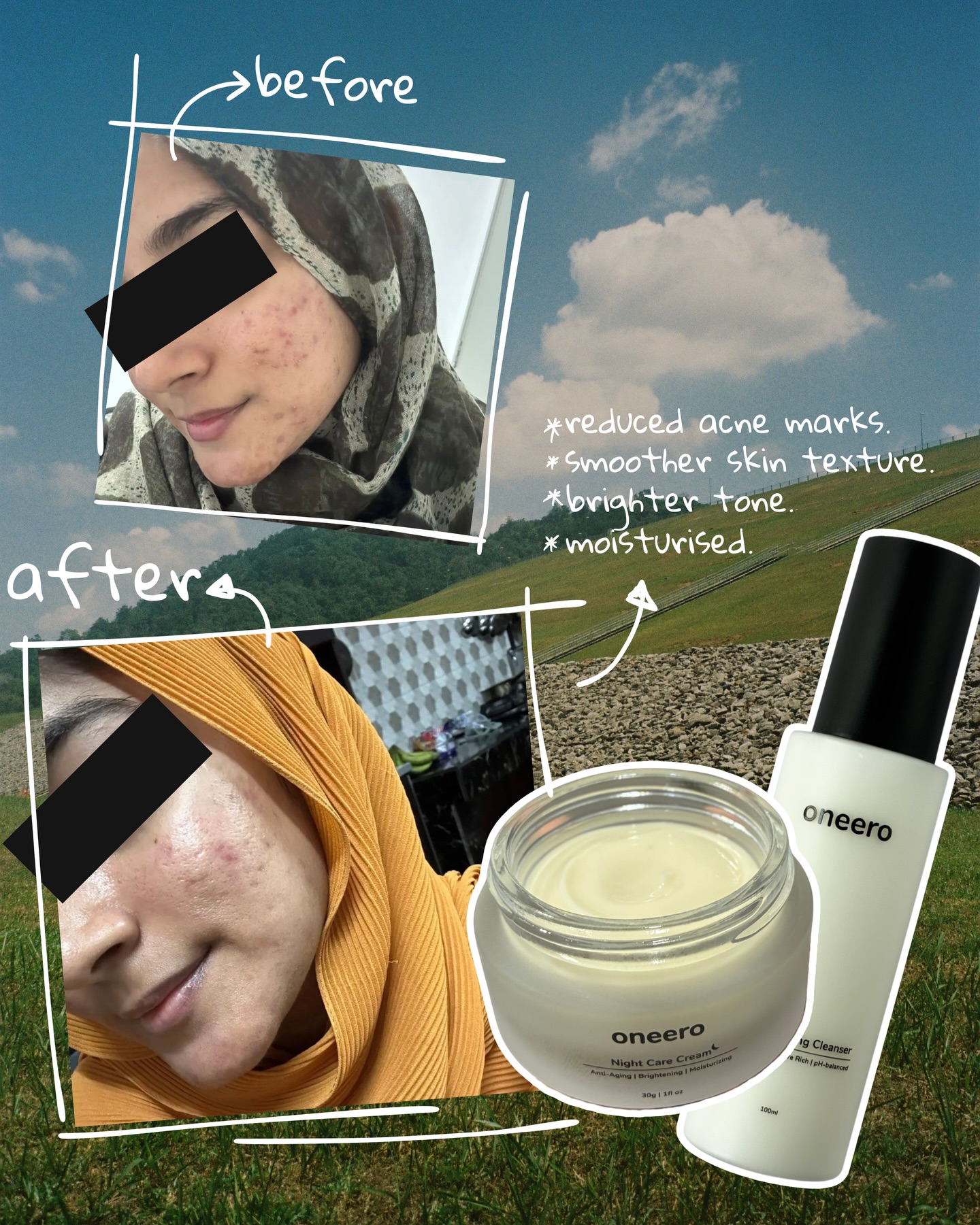 Oneero Facebook ad: Looking for something that’s gentle but powerful enough…