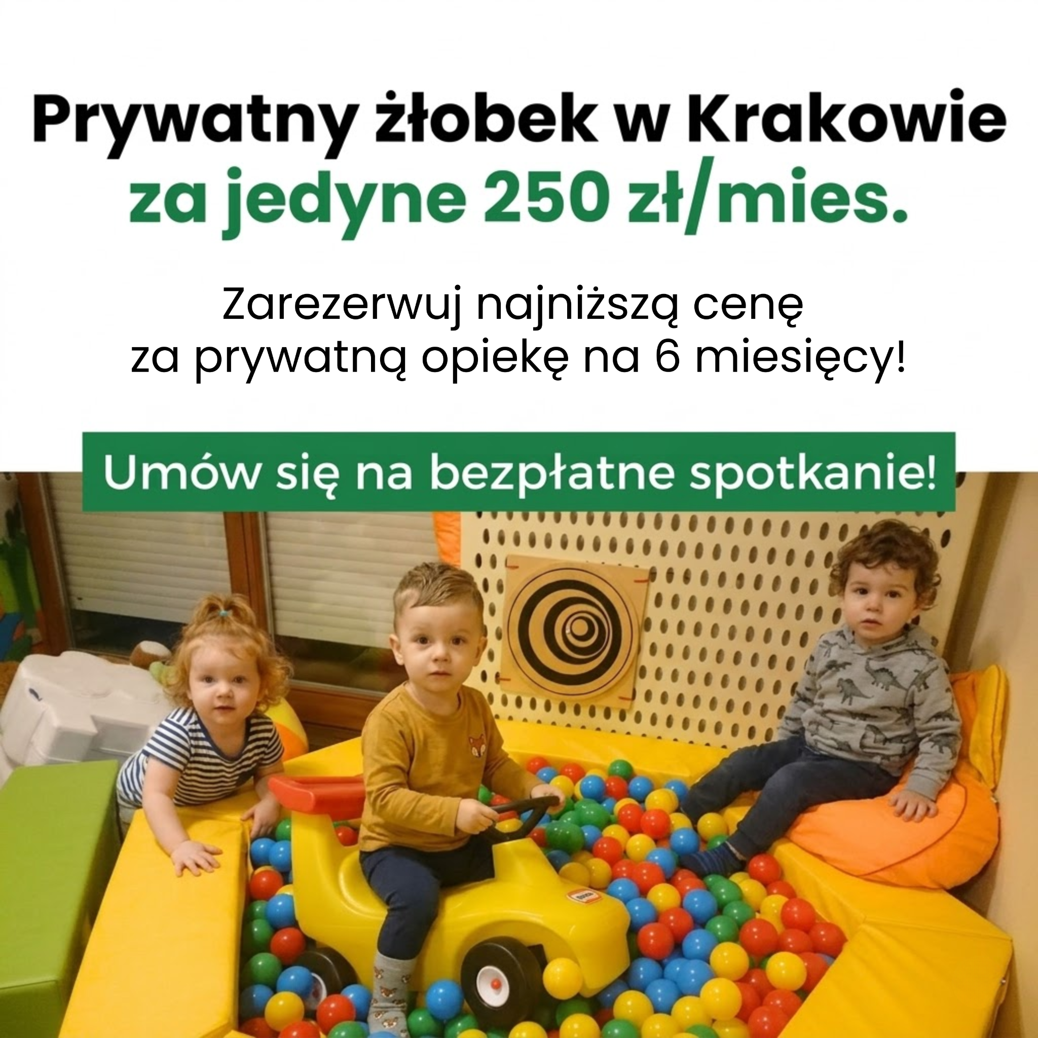 Ogródek Krasnoludków Facebook ad: Kliknij przycisk!
