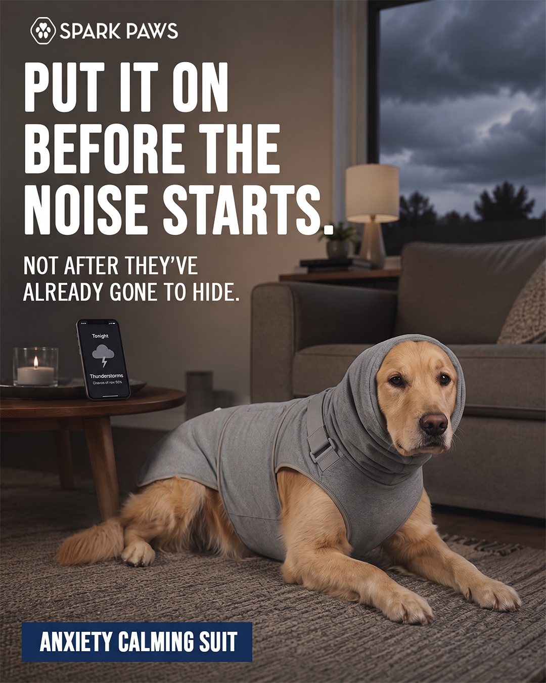 Spark Paws Facebook ad