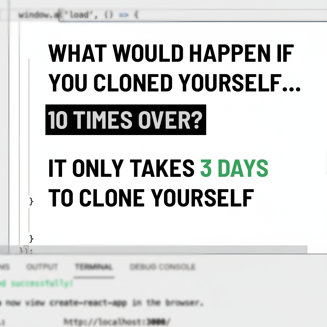 Peng Joon Facebook ad: Create 10 Clones of You in 3 Days and Watch Everything…