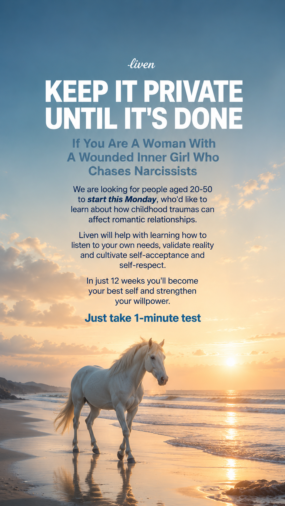 Olivia Parker Facebook ad
