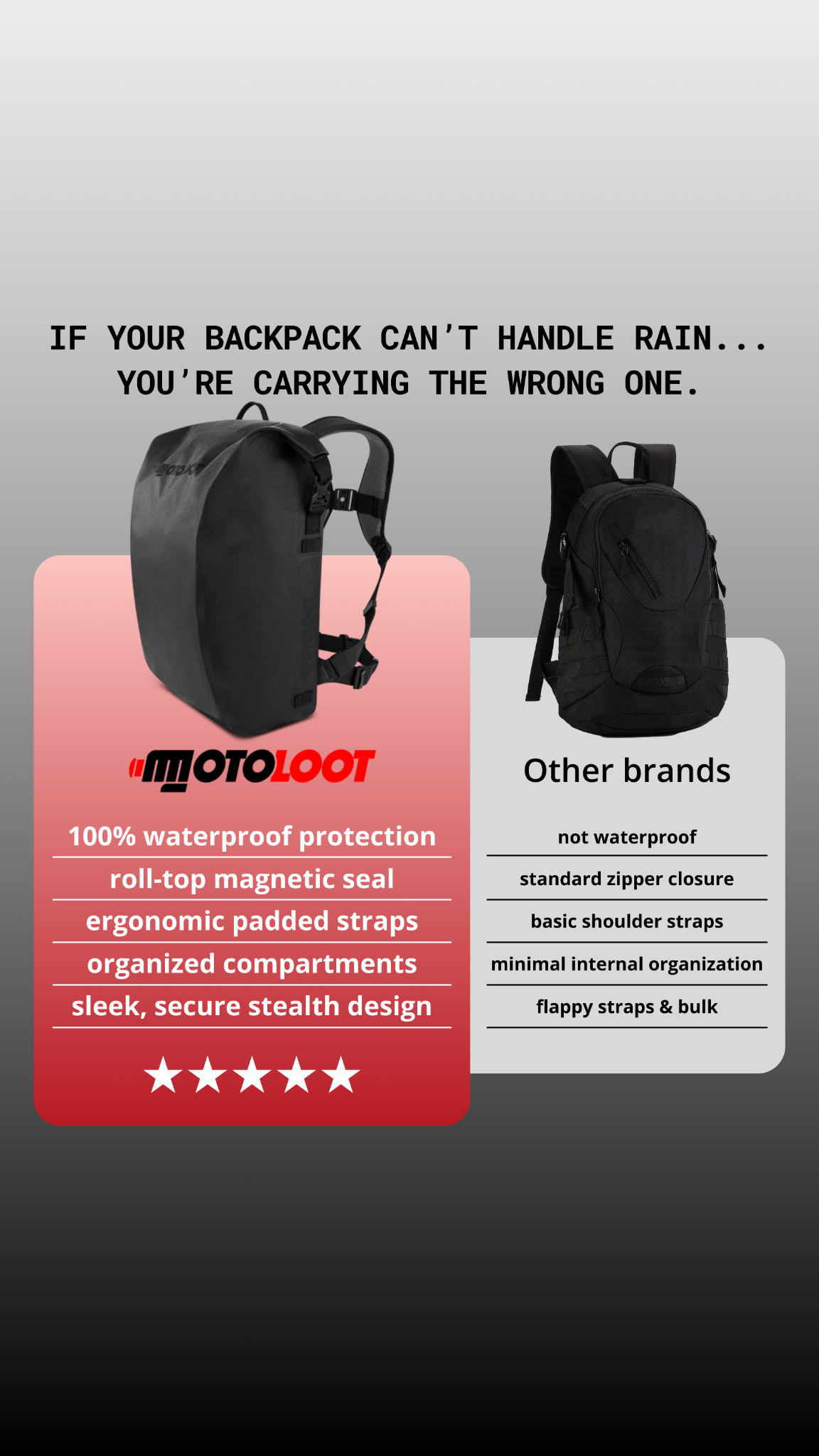 Moto Loot Facebook ad