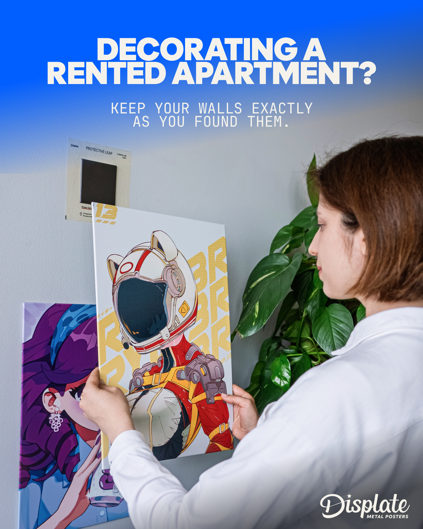 Displate Facebook ad