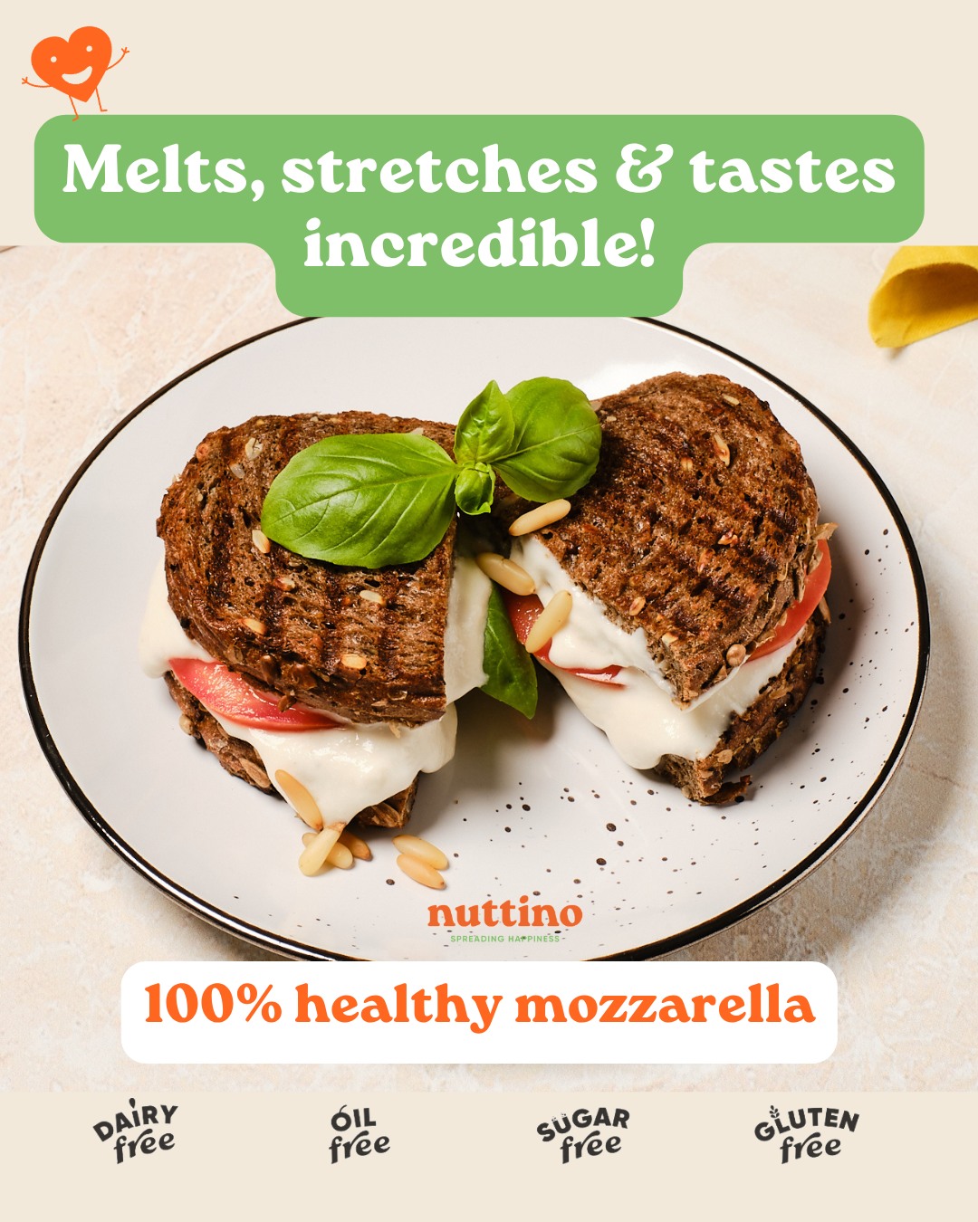 Nuttino Cheez Facebook ad