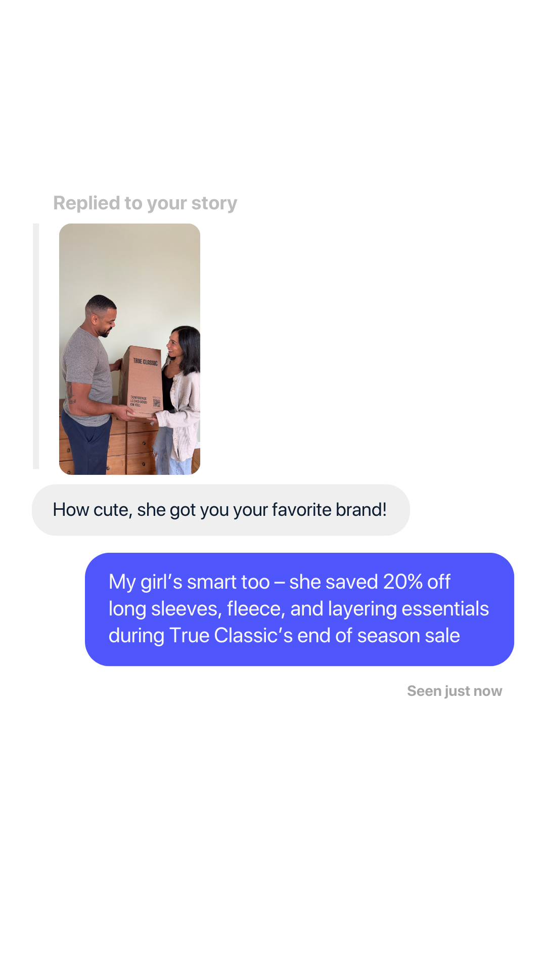Modern Man Cave Facebook ad