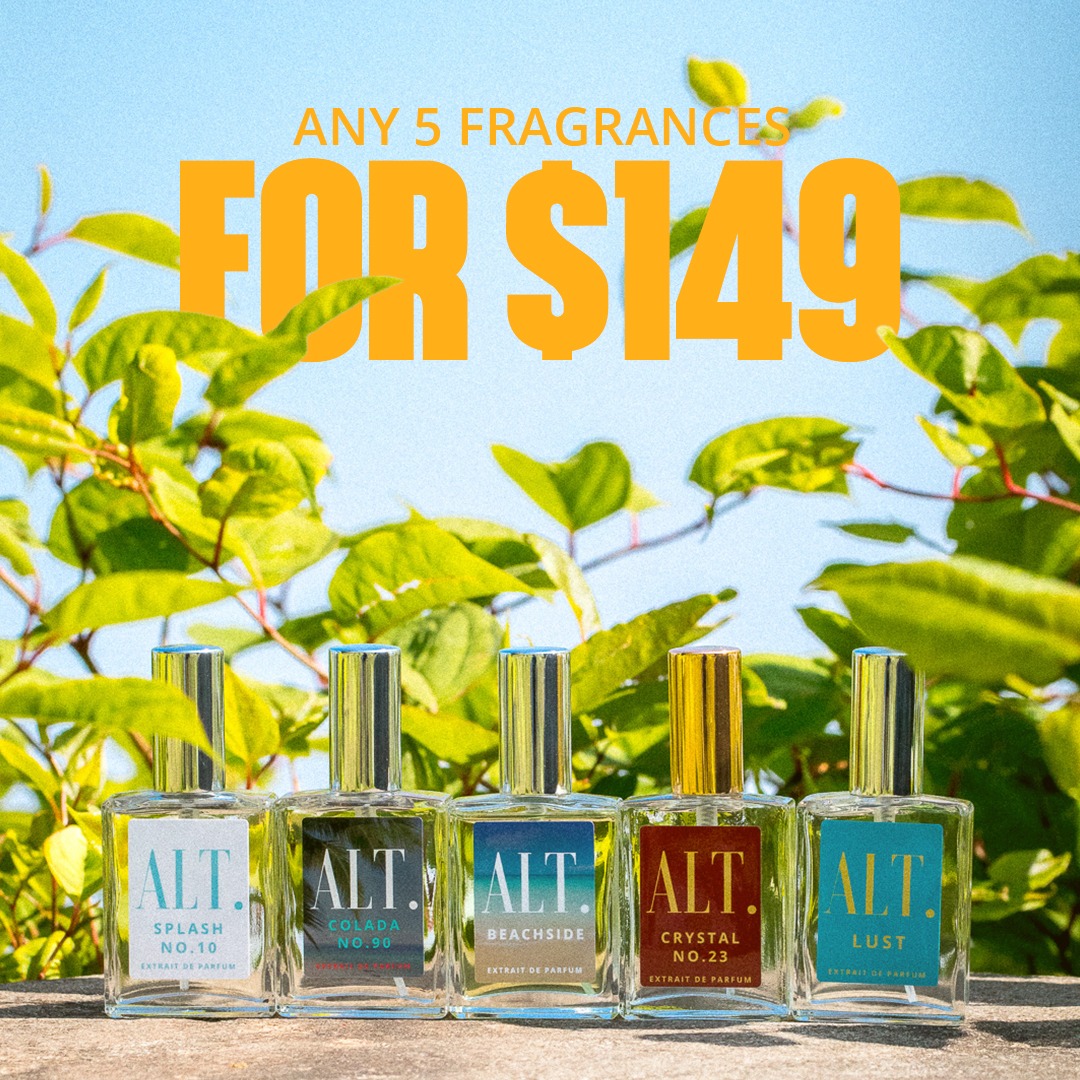 ALT. Fragrances Facebook ad