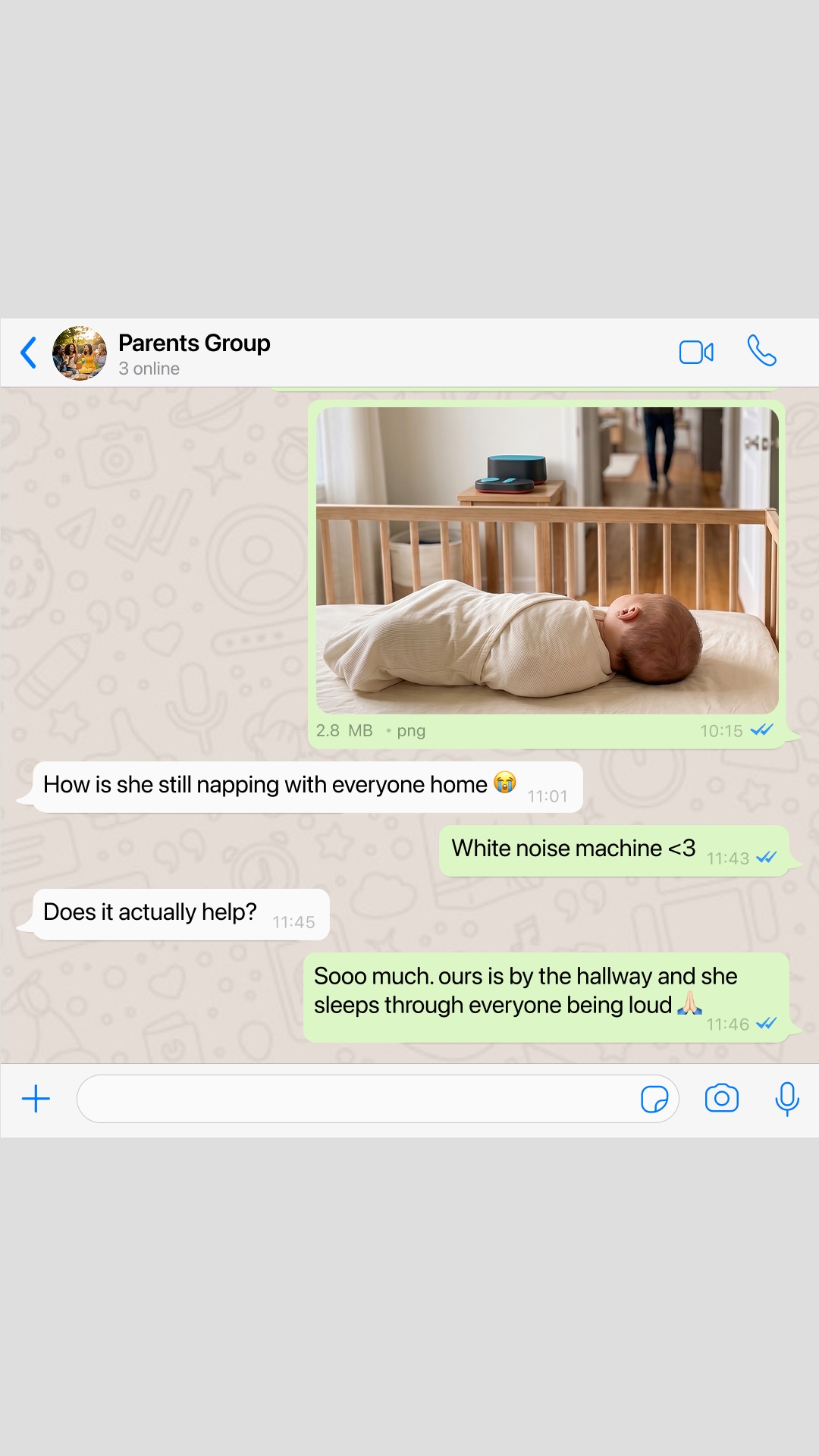 Manta Sleep Facebook ad