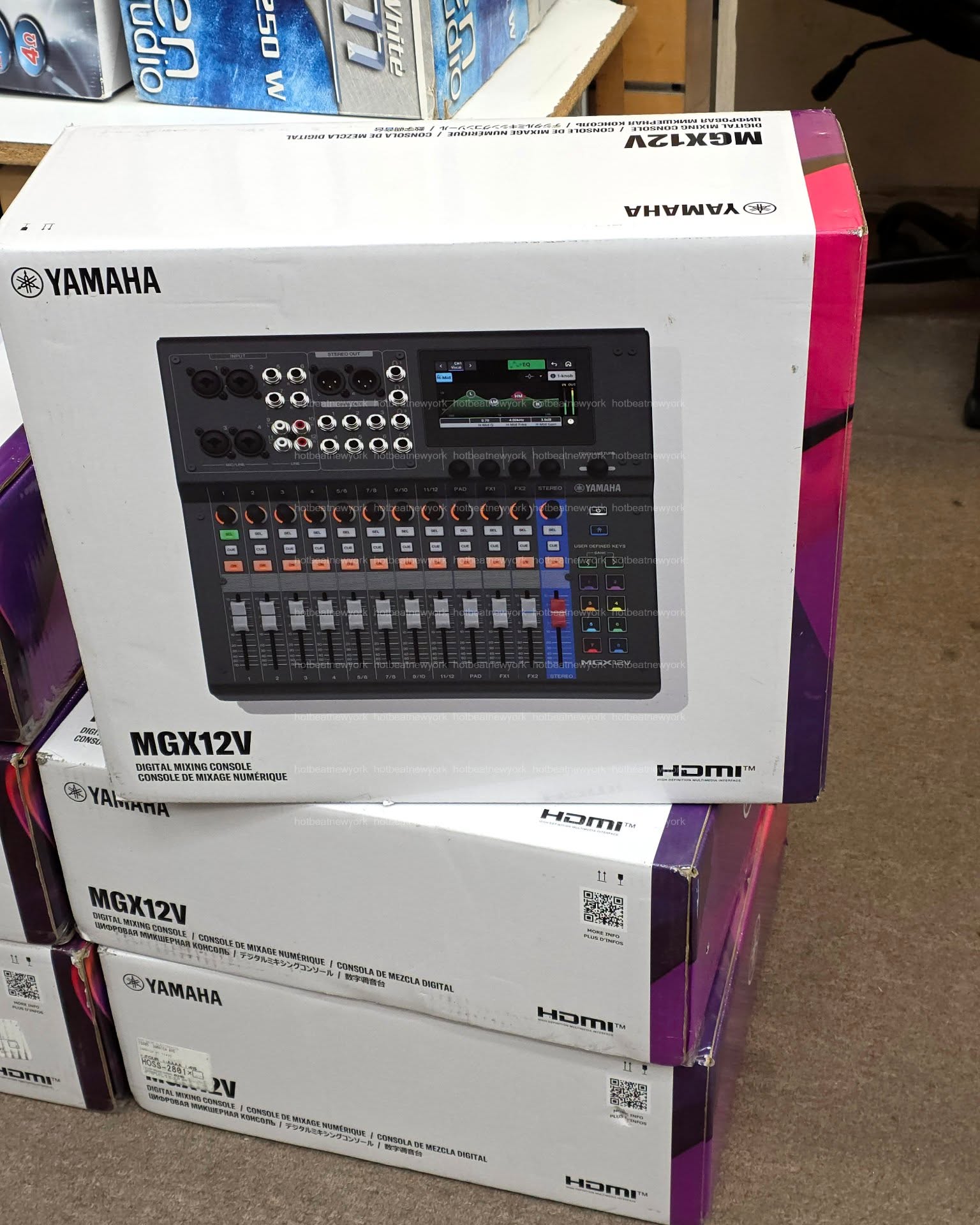 Jon Hotbeat Facebook ad: NEW! Yamaha MGX12V 18-Channel Digital Mixer Console with…