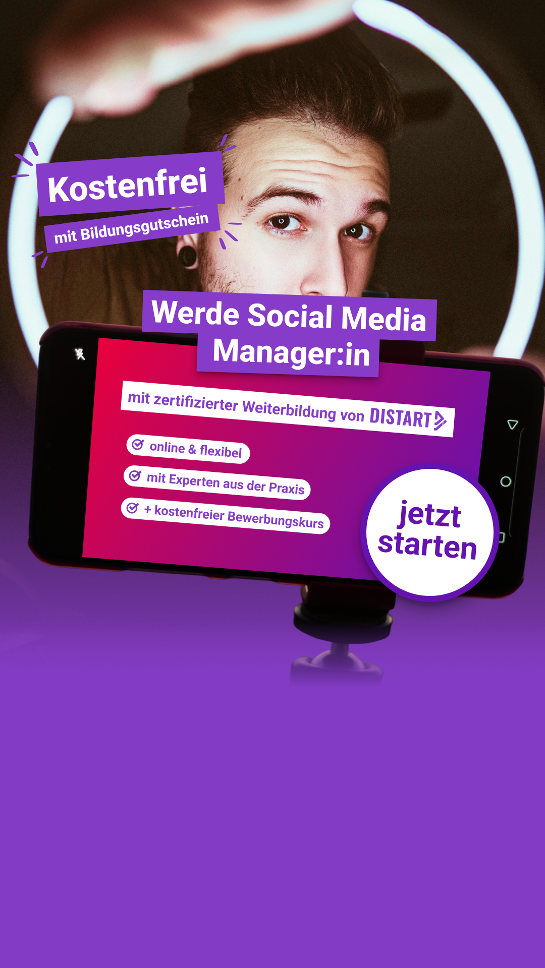 Distart Facebook ad