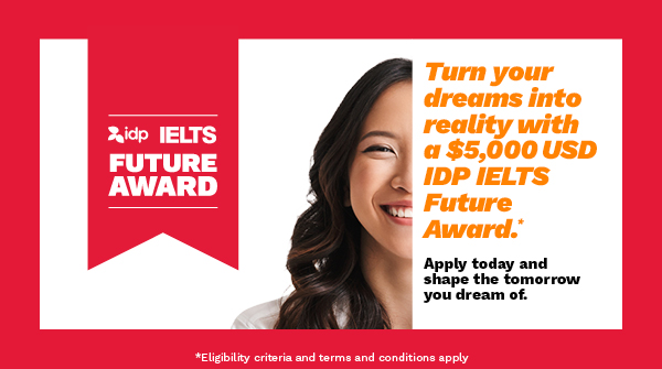 IELTS by IDP Facebook ad