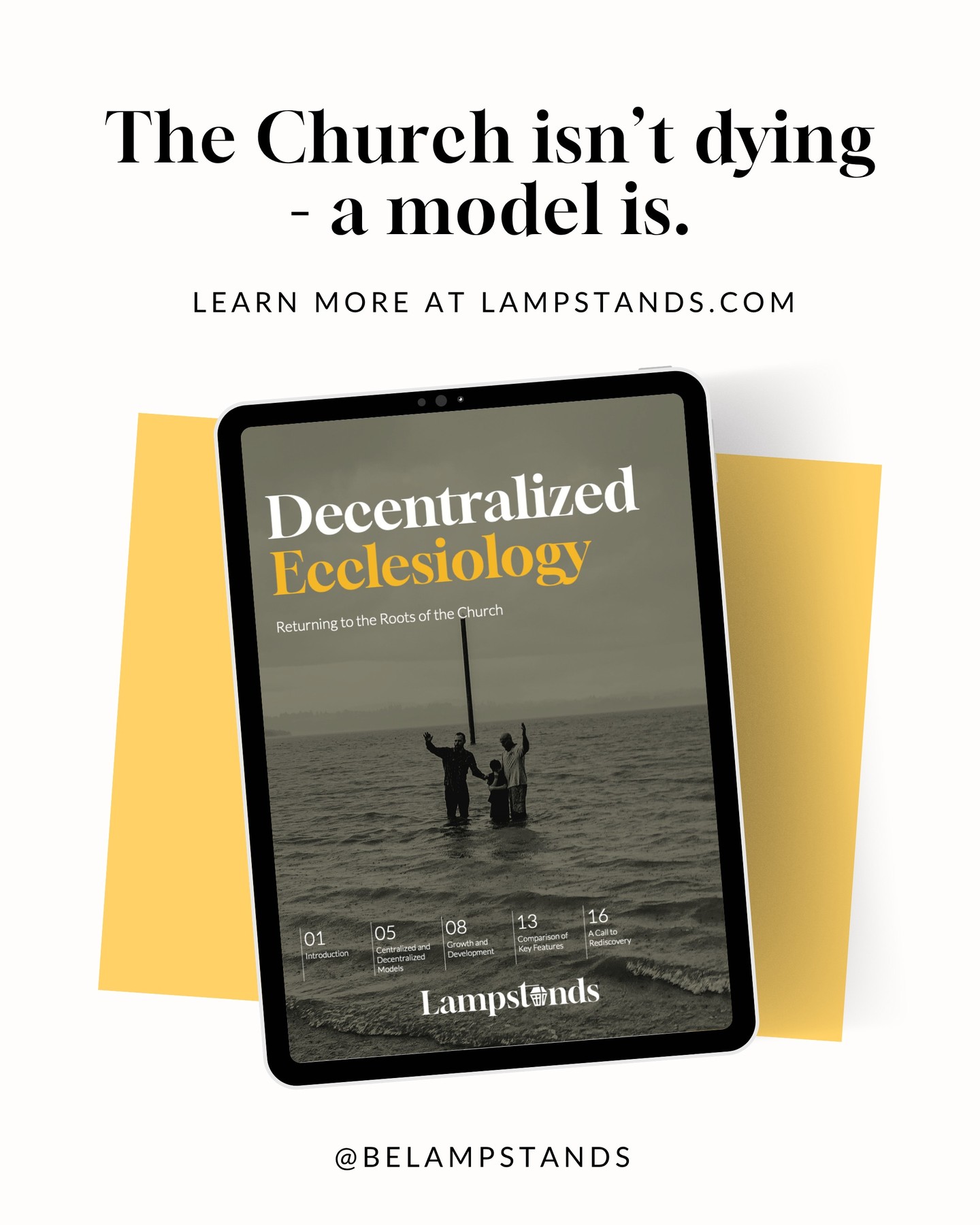 Lampstands Facebook ad: Around the world, the Church is exploding in…