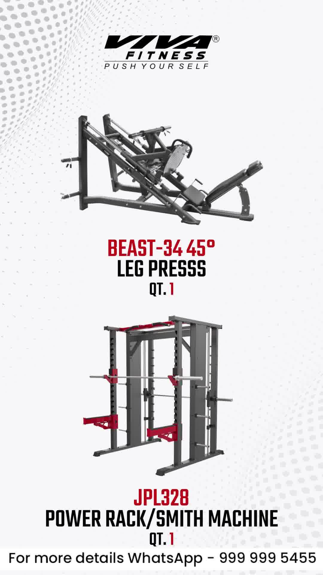 Viva Fitness India Facebook ad: India's #1 Fitness Equipment Brand