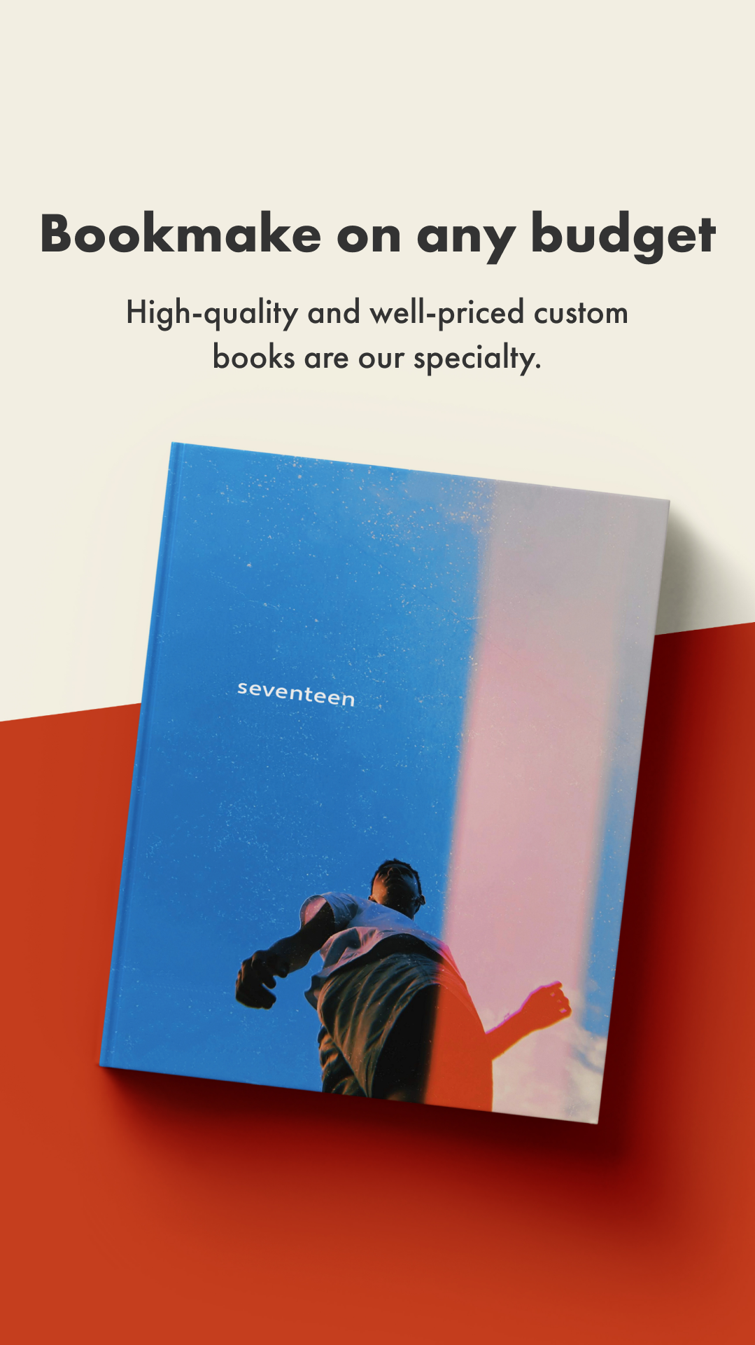 Blurb Books Facebook ad
