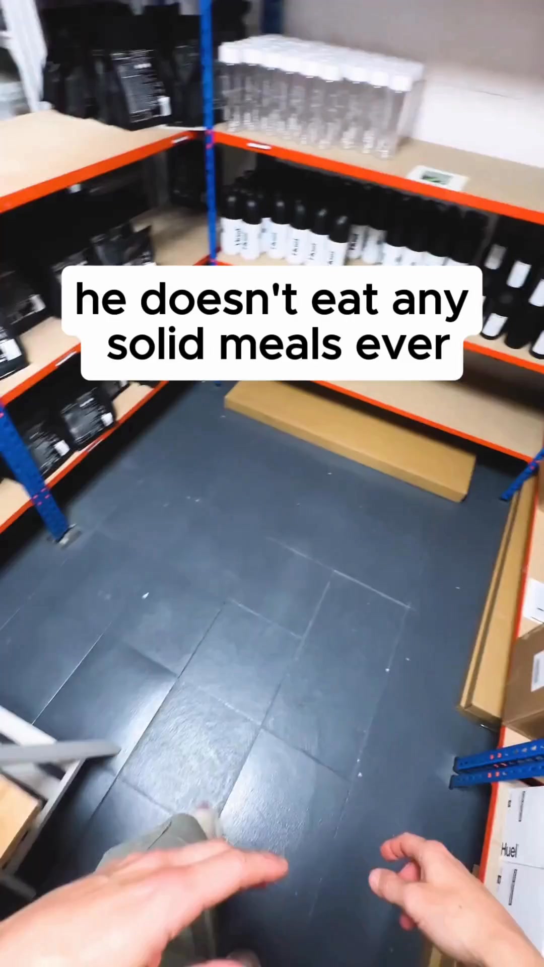 Huel Facebook ad: For Your Inconvenient Meals.