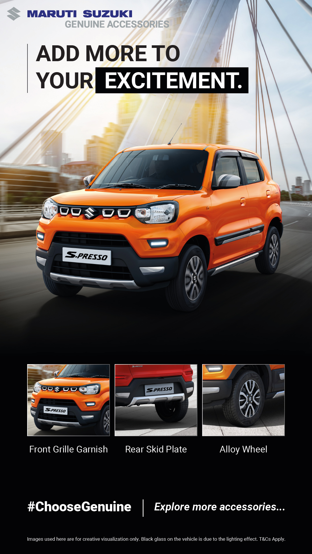 Maruti Suzuki Genuine Parts and Accessories Facebook ad